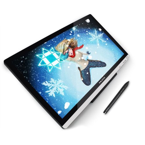  HUION Huion 21.5 Inch Pen Display IPS Interactive Pen Monitor Graphics Monitor for Windows and MacGT-220 V2 Silver