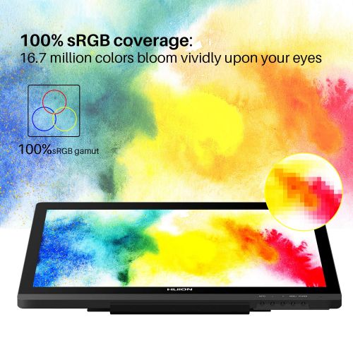  HUION Huion KAMVAS GT-191V2 19.5 Inch HD Graphics Drawing Monitor with Battery-Free Stylus (8192 Levels Pressure)