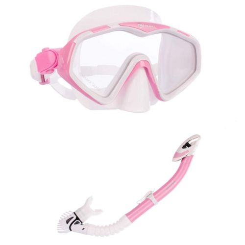  HUIQI Goggles Snorkeling Three Treasures Set Full Dry Snorkel Equipment Mask Anti-Fog Myopia Adult Face Mirror