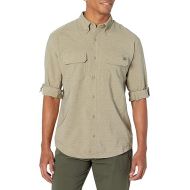 HUK Men's A1a Long Sleeve Fishing Button Down Shirt +30 UPF