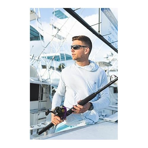  HUK, Polarized Lens Eyewear With Performance Frames, Fishing, Sports & Outdoors Sunglasses