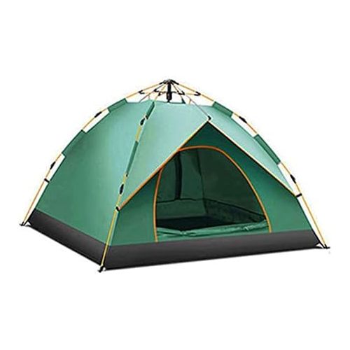  HUKSXZ Beach Tent Sun Shade Shelter for 2-3 Person with UV Protection, Fiberglass RodsCarry Bag, Stakes, Guy Lines Included (Color : Green, Size : 200 * 150 * 125cm)