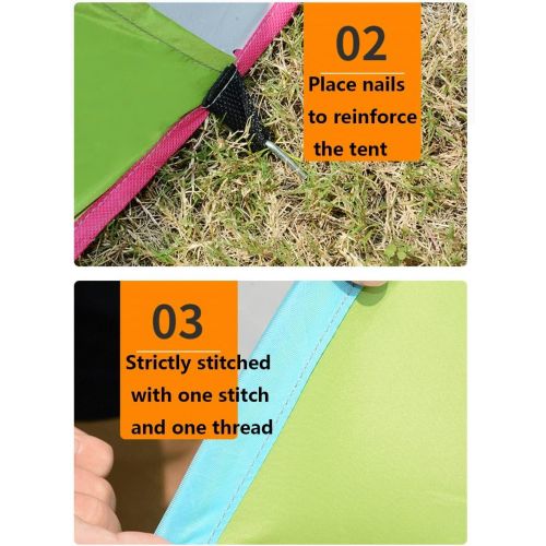 HUKSXZ Beach Tent Beach Tent for, Picnic Tent Rated for UV Protection, Waterproof Sun Shelters for Family Camping, Baby Beach Tent, Fishing Tent, Picnic Tent, Park Tent