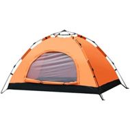 HUKSXZ Beach Tent Sun Shelter - Portable Sun Shade Instant Tent for Beach with Carrying Bag, Stakes, Anti UV for Fishing Hiking Camping, Waterproof Windproof (Color : Orange, Size : 200x2
