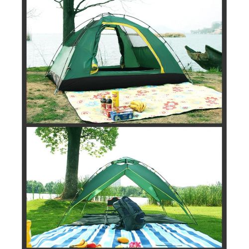  HUKSXZ Pop Up Beach Tent Shade Sun Shelter Canopy Cabana 2-3 Person for Adults Kids Outdoor Activities Camping Fishing Hiking Picnic Touring (Color : Blue, Size : 200 * 150 * 120cm)