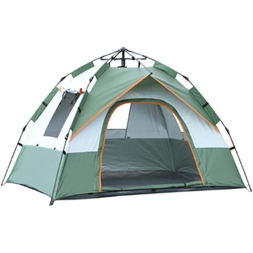  HUKSXZ Camping Tent for Person, Waterproof & Portable Backpacking Tent for 4 Seasons, Dome Cabin Tent Has A Large Space Suitable for Family Gatherings, Hiking, Travel and Outdoors Activit