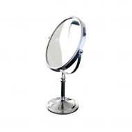 HUMAKEUP Double-Sided Vanity Mirror 1X / 3X Magnifying Glass Desktop 360-degree Rotating Dressing Table Independent Mirror