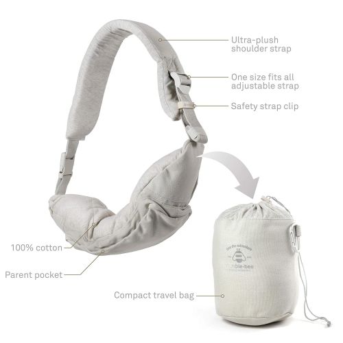  [아마존베스트]Nurse-Sling - Nursing Pillow/Sling Bag (Gray) by Humble-Bee