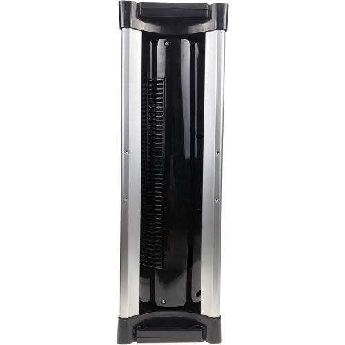  Hunter HPH15-E(Black) Vertical and Horizontal Oscillating Digital Ceramic Heater with Remote Control (Black)