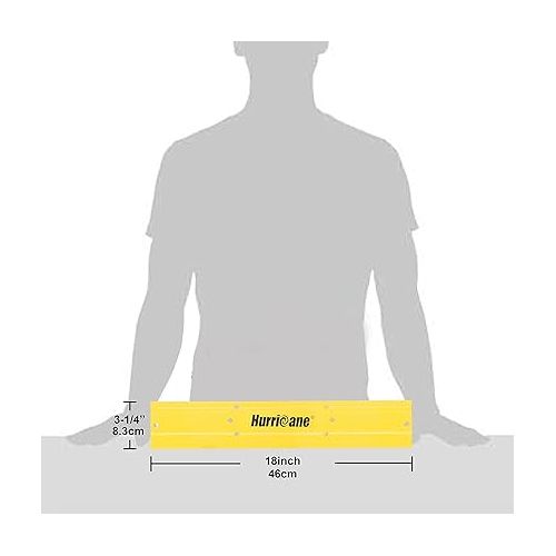  HURRICANE 18 Inch Folding Tool, Sheet Metal Bending Tool for HVAC, Bending and Forming Metal