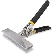 HURRICANE Sheet Metal Hand Seamer, 6 Inch Straight Jaw Sheet Bender Tools for Flattening Metal,Double Dipped Cushion Handle