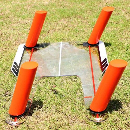  HURRISE Golf Swing Training Aid, Easy Path Top Tier Golf Pure Strike Golf Swing Training Aid Improve Ball Striking Helps Player Monitor Ball Position Swing Path and Angle of Attack for Beg