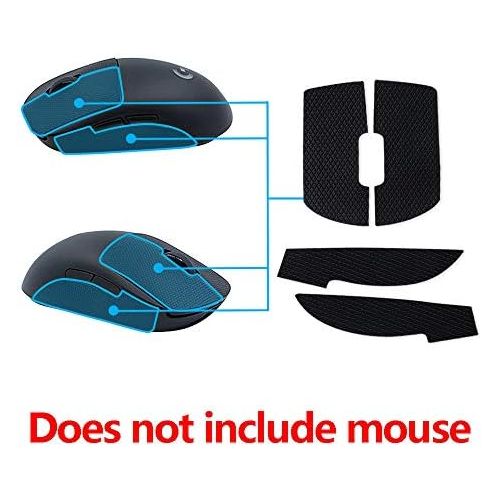  HUYUN Mouse Side Grips Sweat Resistant Pads/Anti Sweat Paste Grip Tape Compatible for Logitech G Pro Wireless Gaming Mouse