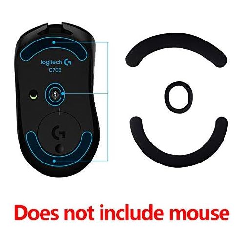  HUYUN New Mouse Skatez & Mouse Feet & Mice Feet & mouseskates Replacement for Logitech G403 G603 G703 (Come with 2 Sets)