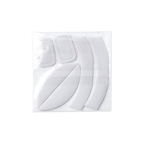  HUYUN 2 Sets White Rounded Curved Edges Mouse Feet Pads Skates Compatible for Razer Deathadder Elite Gaming Mouse