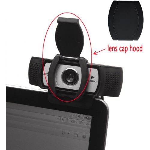 [아마존베스트]HUYUN The Webcam Privacy Shutter Protects Lens Cap Hood Cover for Logitech HD Pro Webcam C920 & C930e & C922X