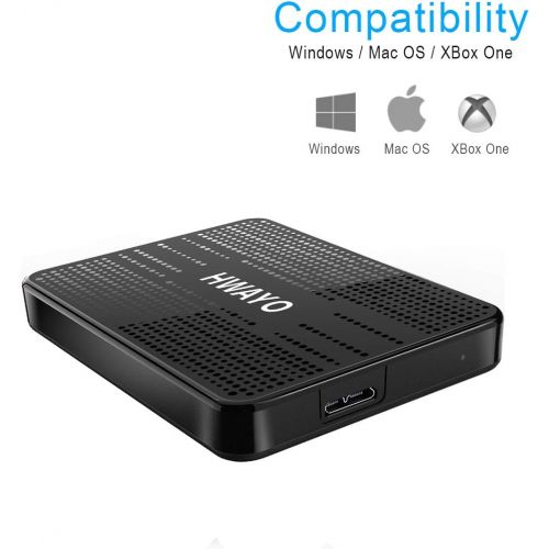  HWAYO 60GB Portable External Hard Drive Ultra Slim 2.5 USB 3.0 60GB HDD Storage for PC, Desktop, Laptop, MacBook, Chromebook