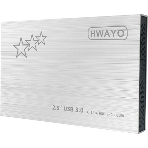  750GB External Hard Drive Portable - HWAYO 2.5 Ultra Slim HDD Storage USB 3.0 for PC, Laptop, Mac, Chromebook, Xbox One