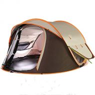 HWL Outdoor Dome Family Camping Zelt 100% wasserdicht 2500mm, Easy Easy Instant Pop Up, strapazierfahiges Gewebe mit vollem Umfang