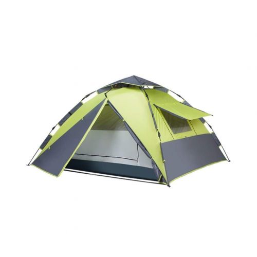  HWL Luxus Outdoor Wasserdichte Vierjahreszeiten Familien Camping und Winter Baumwolle Leinwand Zelt mit Tuer und Windows