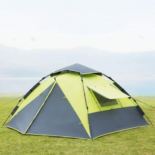  HWL Luxus Outdoor Wasserdichte Vierjahreszeiten Familien Camping und Winter Baumwolle Leinwand Zelt mit Tuer und Windows