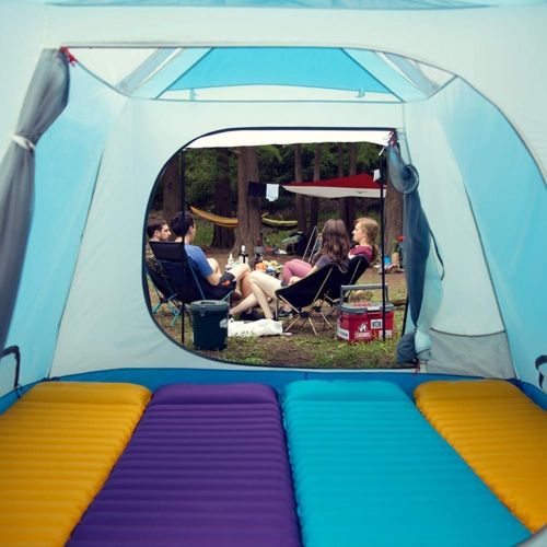  HWL 5-6 Personen Camping Zelt Wasserdichte Backpacking Zelte fuer Outdoor-Sportarten