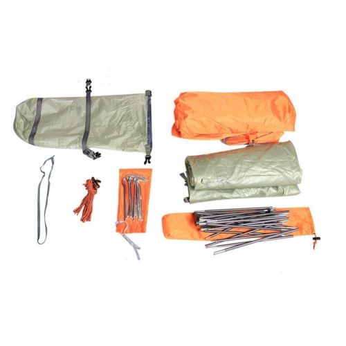  HWL 3-4 Personenzelte fuer Camping Instant Setup Zelt Doppelschicht wasserdicht fuer 4 Jahreszeiten