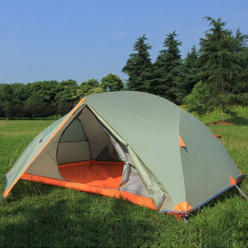  HWL 3-4 Personenzelte fuer Camping Instant Setup Zelt Doppelschicht wasserdicht fuer 4 Jahreszeiten