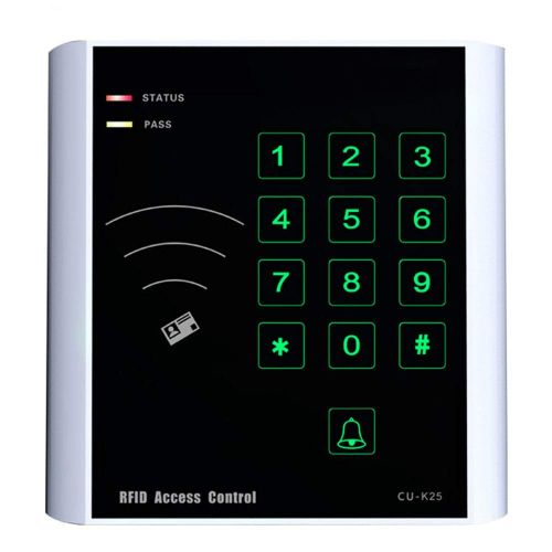  HWMATE RFID 125KHz ID Proximity Card Reader Stand-Alone Wiegand 26 Touch Password Keypad for Door Access Control System