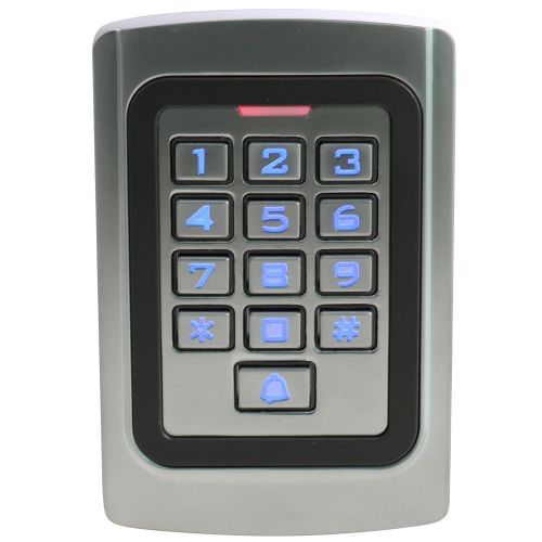  HWMATE Access Control Keypad Waterproof IP68 Metal Case RFID 125KHz Keypad Single Door Stand-Alone Wiegand 26 bit
