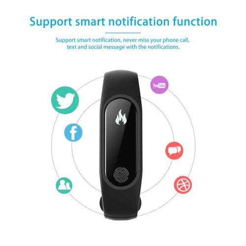  HWTP 2019 Smart Wristband M2 Waterproof Band Heart Rate Monitor Bluetooth Bracelet Sleep Fitness Tracker Sports Pedometer