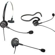 HWUSA POLYCOM Compatible VXI Headset Bundle | Tria with Polycom Cord Included | SoundPoint Phones ip430,ip450,ip501,ip550,ip560, ip601,ip650,ip670,CX300,CX500,CX600,VVX101201,VVX300310