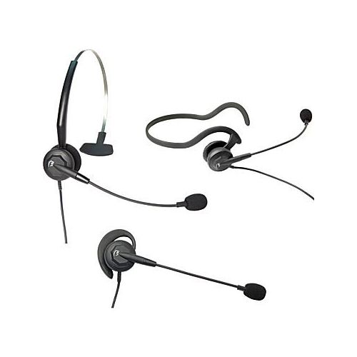  HWUSA POLYCOM Compatible VXI Headset Bundle | Tria with Polycom Cord Included | SoundPoint Phones ip430,ip450,ip501,ip550,ip560, ip601,ip650,ip670,CX300,CX500,CX600,VVX101201,VVX300310