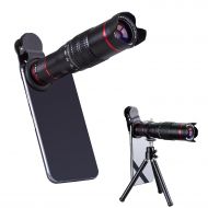 HXGD Mobile Camera Lens 22x Phone Camera Telephoto Lens, Double Regulation Phone Lens Attchment with Tripod for iPhoneX/8/7/6,Samsung.Huawei Most Smartphone
