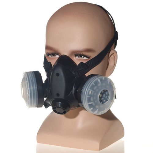  HXMY Anti-Dust Paint Respirator Reusable Face Mask Goggles Set