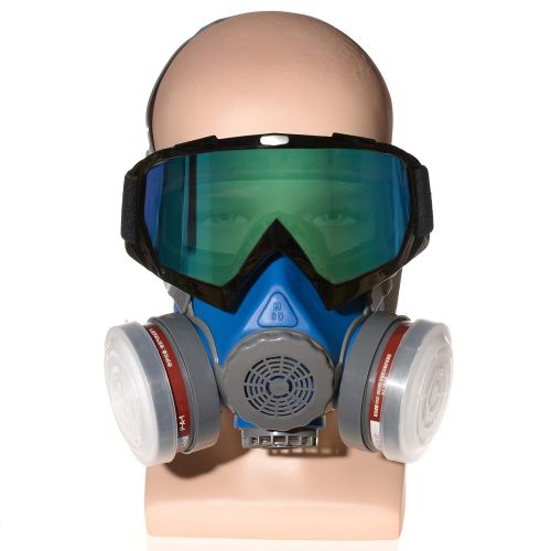  HXMY Anti-Dust Industrial Spray Paint Polishing Respirator Reusable Face Mask