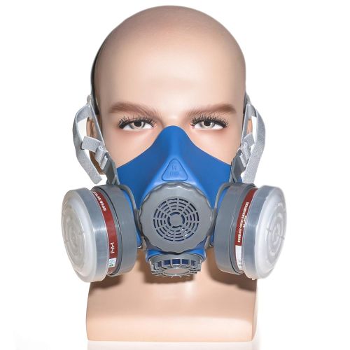  HXMY Anti-Dust Industrial Spray Paint Polishing Respirator Reusable Face Mask