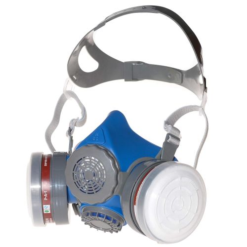  HXMY Anti-Dust Industrial Spray Paint Polishing Respirator Reusable Face Mask Goggles Set