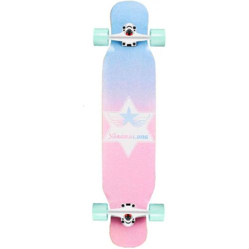  HYE-SPORT 42,1 Zoll X 9,7 Zoll Wide Deck Pro Skateboard fuer Anfanger und Profis Komplettes Double Kick Trick Skateboard