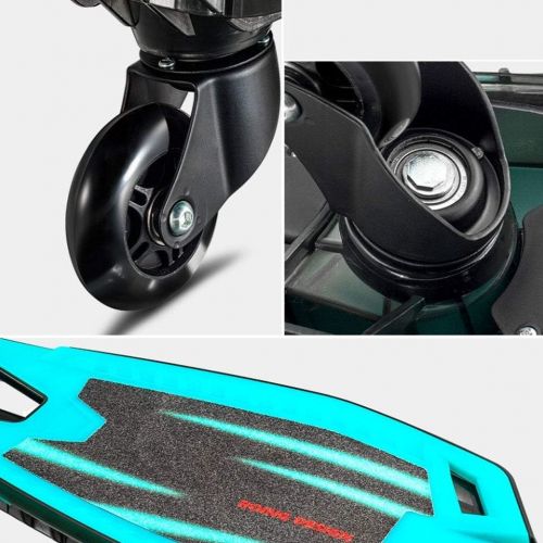  HYE-SPORT YEENUO Snake Board Caster Board Skateboards Vitality Board Camo Casterboard for Wave Waveboard Experience Beginner Children Wear-Resistant Two-Wheel Flash Board Unisex, A