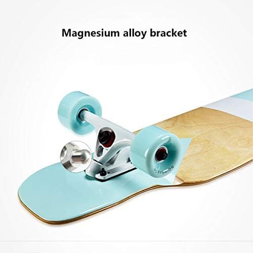  HYE-SPORT Skateboard Longboards Skateboards 44 inches Complete Drop Down Through Deck Cruiser Professional Longboard