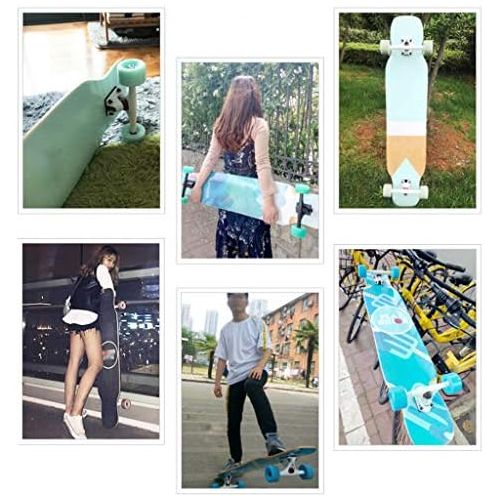  HYE-SPORT Skateboard Longboards Skateboards 44 inches Complete Drop Down Through Deck Cruiser Professional Longboard