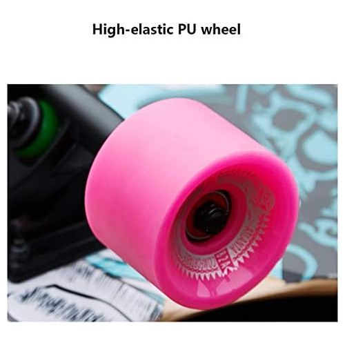  HYE-SPORT Skateboard Longboards Skateboard 46 Inches X 9.2 Inches Freestyle Longboard Skateboard Dancing Skateboard Outdoor Sports Cruiser for Kids Boys Youths Beginner