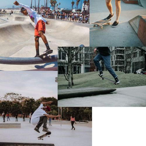  HYE-SPORT YEENUO Deck Full Skateboard 26 Inches, 4-Wheel Flash Model, Maple Deck 7-Layer Double Reverse Deck Concave Cruiser Skateboard, Boy, Girl, Teenager, Adult, Beginner