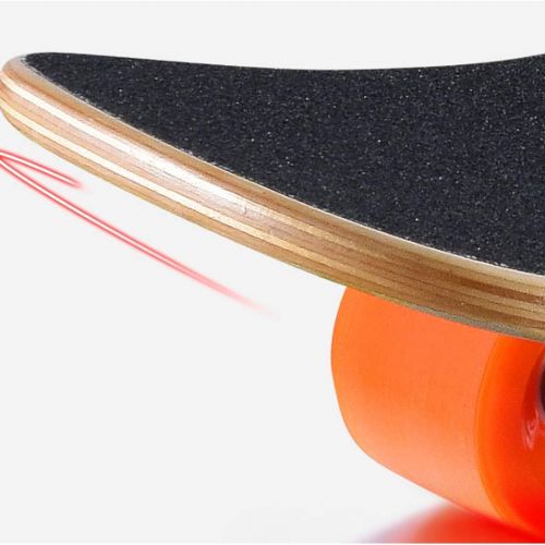  HYE-SPORT YEENUO 43x9 Inch Longboard Skateboard Cruiser Drop Through Maple Complete Longboards Skateboard Dancing,Cruising,Curving,Freeride Slide,Freestyle and Downhill Freestyle Cruiser for