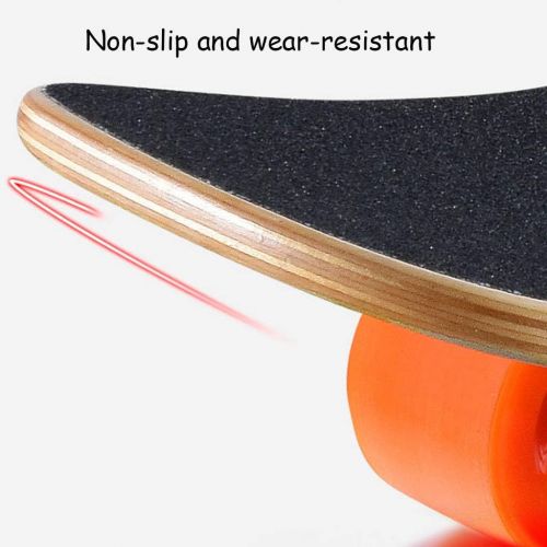  HYE-SPORT YEENUO Longboard Skateboards Cruiser - 46 X9 Complete Skateboard - Standard Skateboards for Kids Boys Girls Youths Beginners Starter-Complete Skate Boards Maple Pro Cruis