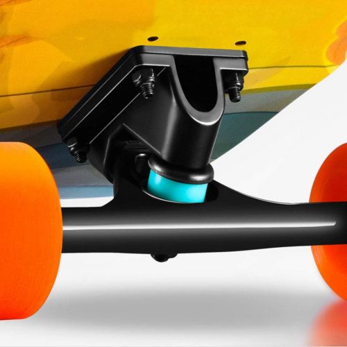  HYE-SPORT YEENUO Kids Skateboards Long Boards Skateboard Complete Skateboards 46x 9 - Standard Skateboards for Beginners Starter Kids Boys Girls Teenager- Maple Cruiser Pro Skate B