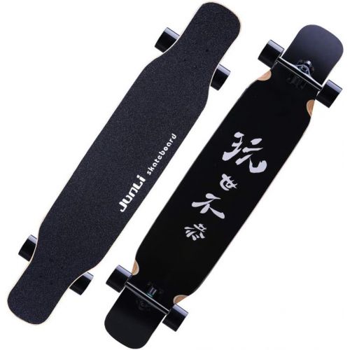  HYE-SPORT YEENUO Kids Skateboards Long Boards Skateboard Complete Skateboards 46x 9 - Standard Skateboards for Beginners Starter Kids Boys Girls Teenager- Maple Cruiser Pro Skate B