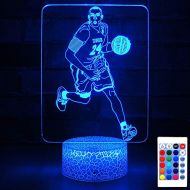 [아마존베스트]HYODREAM Kobe Bryant Night Light Basketball LED Lamp for Adult or Kids as Birthday Gift or Holidays Present