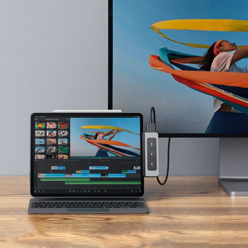  HYPER HyperDrive 6-in-1 USB Type-C Media Hub for iPad Pro, Air & Mini